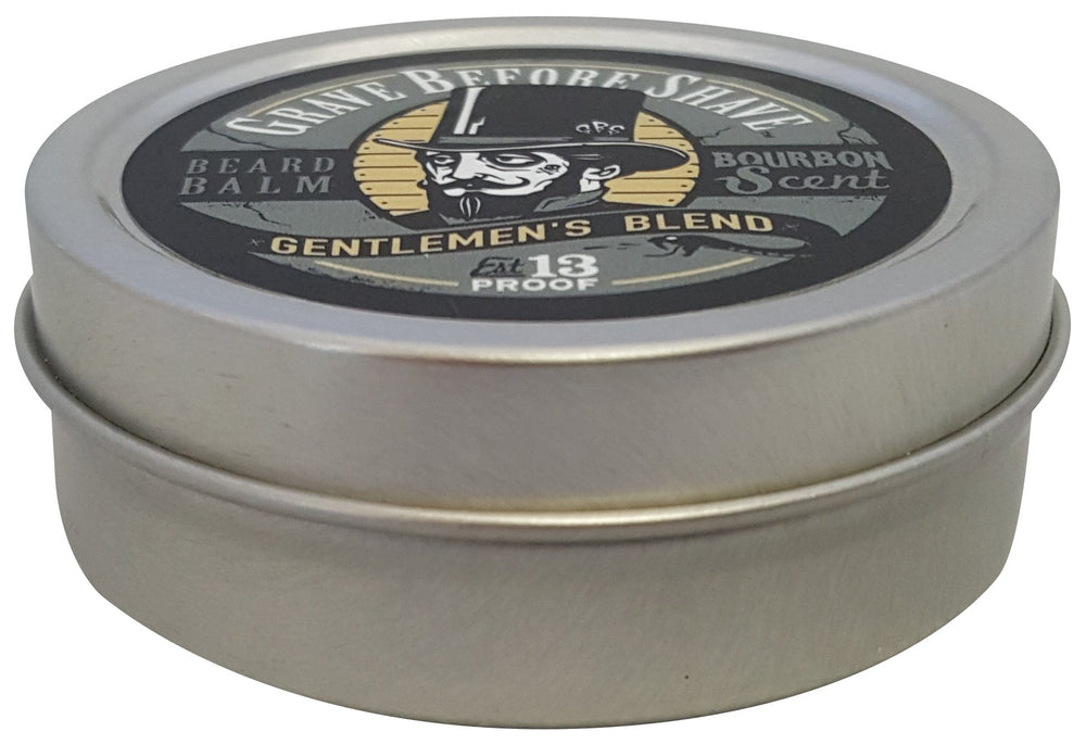 Grave Before Shave balm texture close-up showing hydrating oils for the beard.