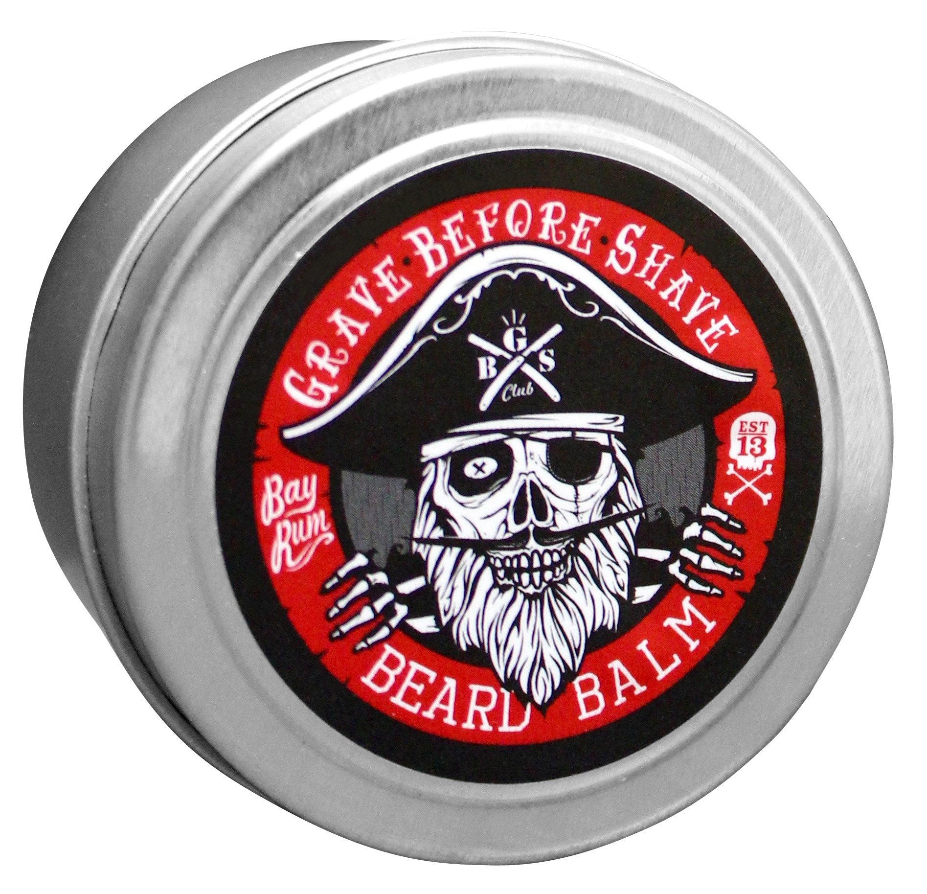 Grave Before Shave Bay Rum Beard Balm for a softer, tamed beard with conditioning care