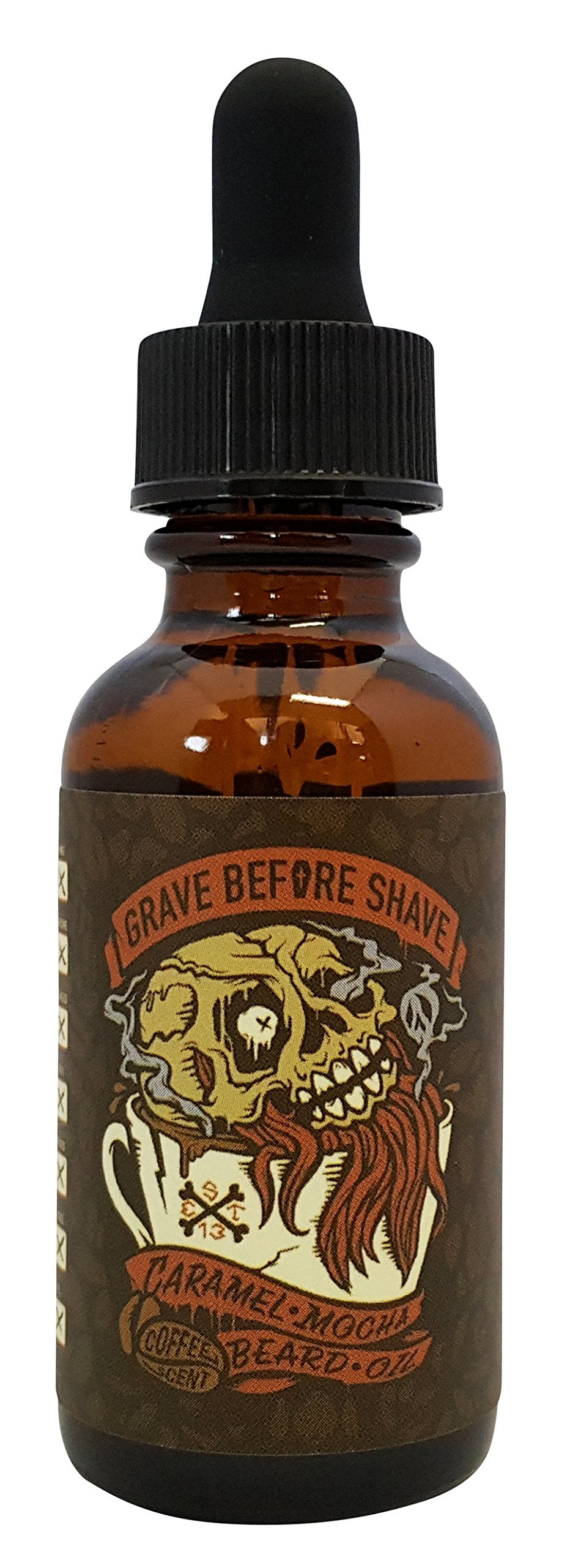 Grave Before Shave beard balm texture closeup ready for application.