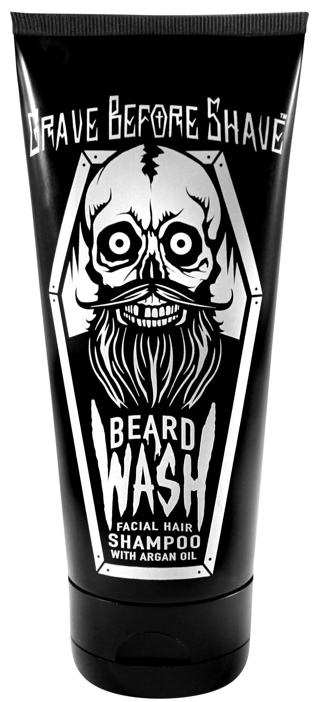 Grave Before Shave beard wash lather creates a rich cleanse experience.