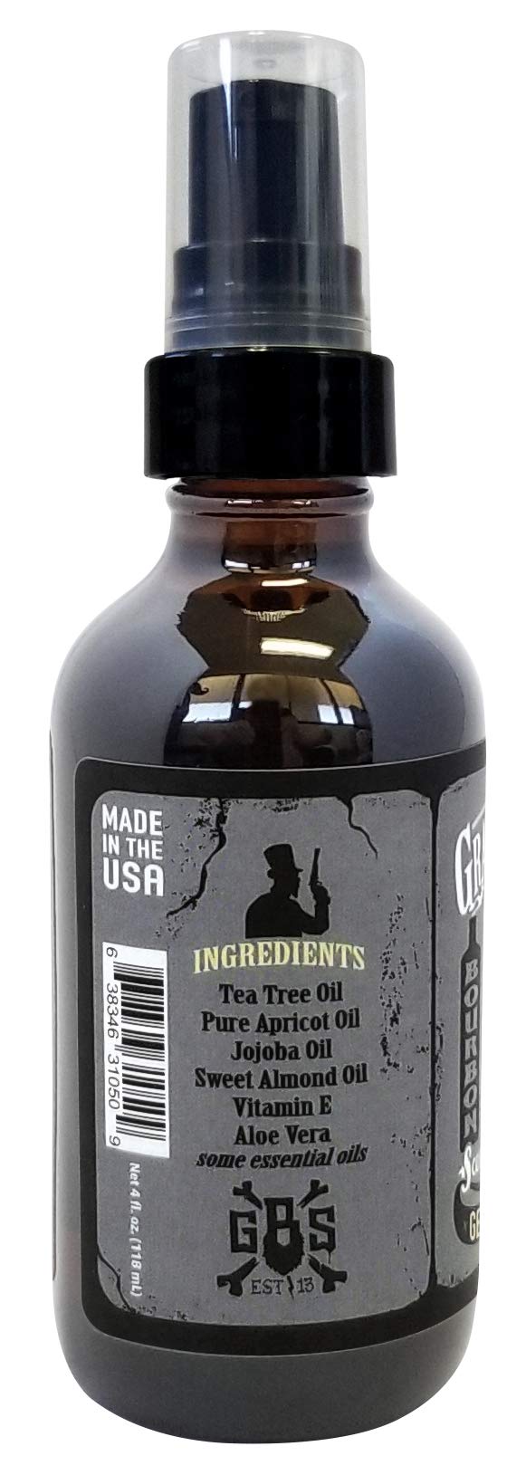 Close-up texture of Grave Before Shave beard oil demonstrates rich consistency for easy application