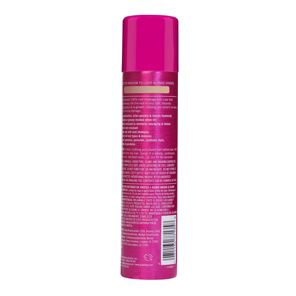 Compact 2.5oz bottle ideal for quick on-the-go touch-ups.