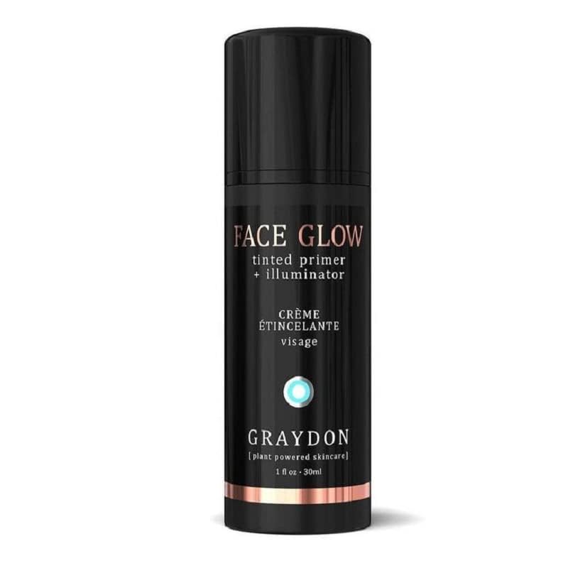 Graydon Face Glow swirls on skin revealing a sheer, dewy tint.