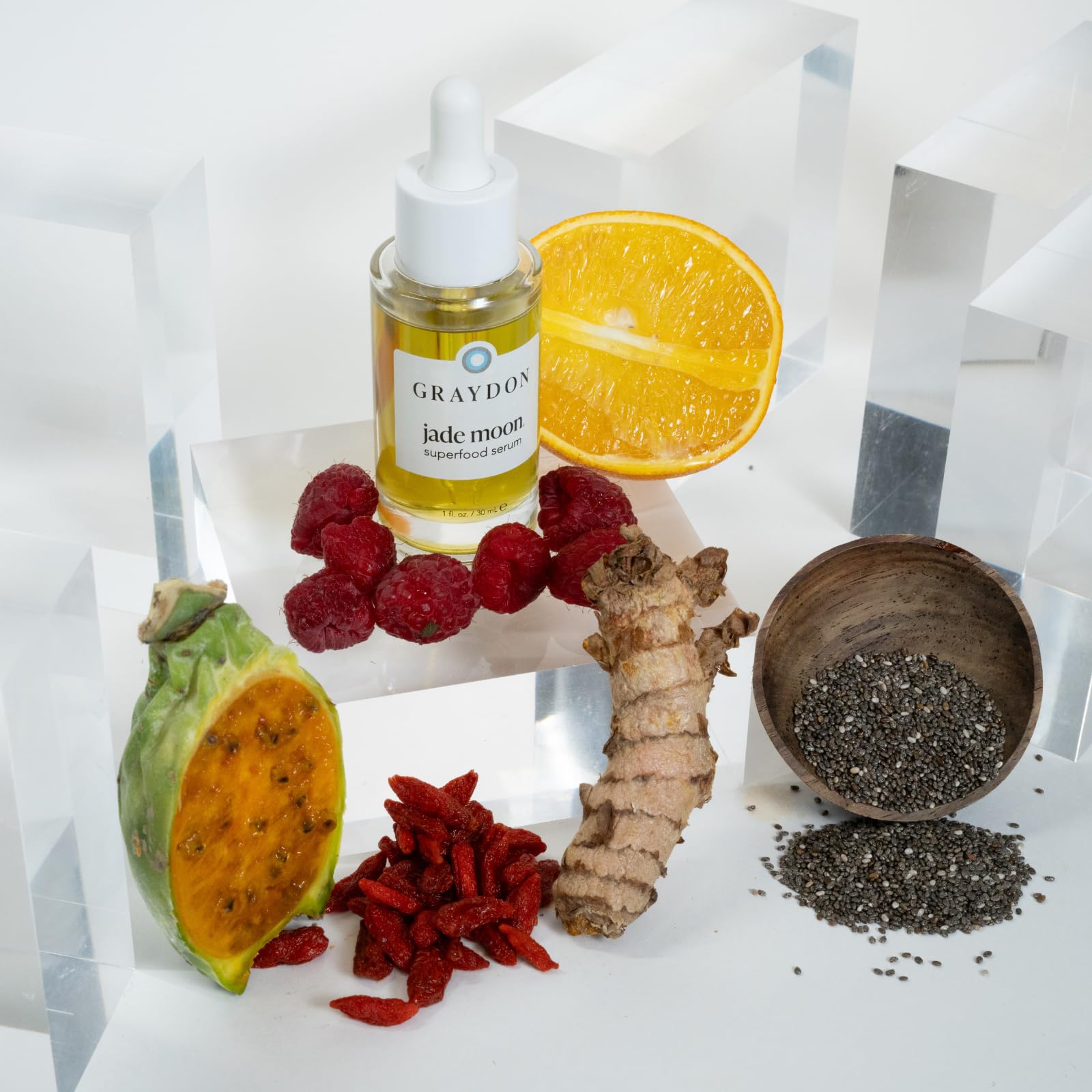 Graydon Jade Moon Serum ideal for day and night routines