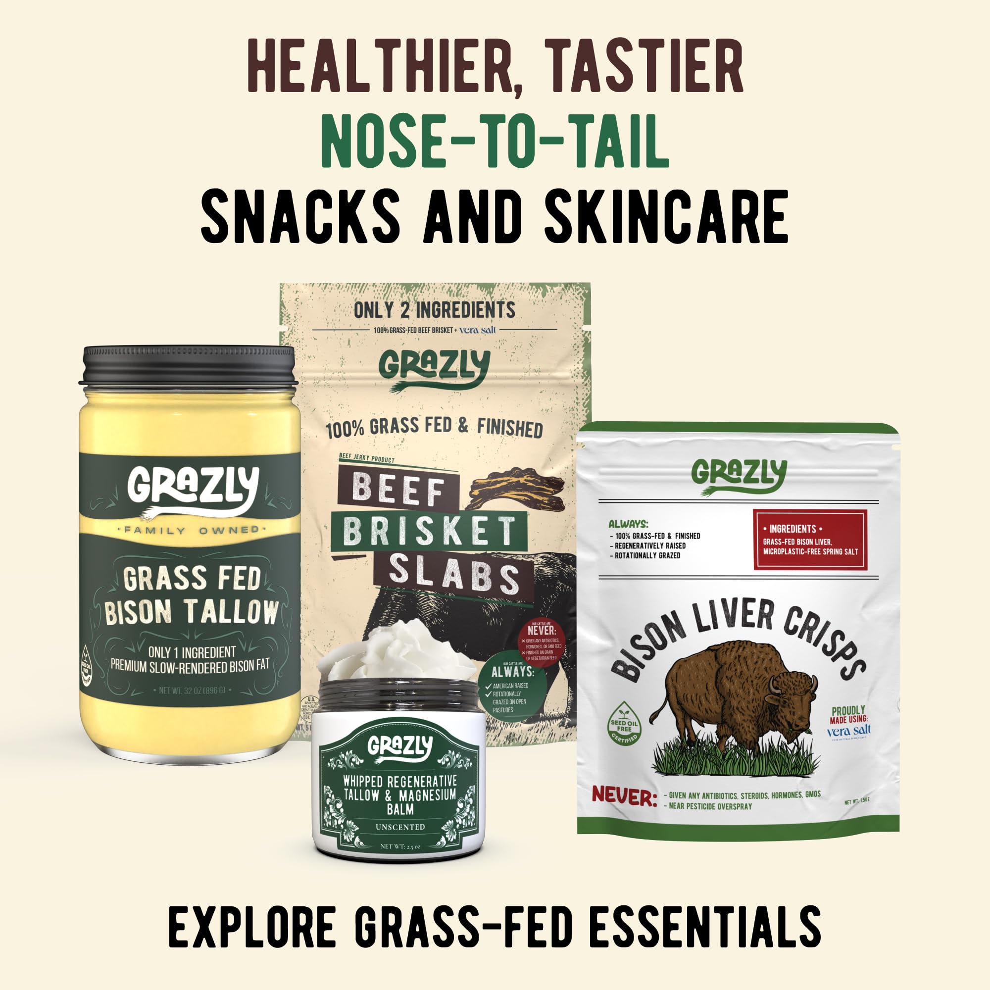 Grazly balm suitable for body use on dry skin areas