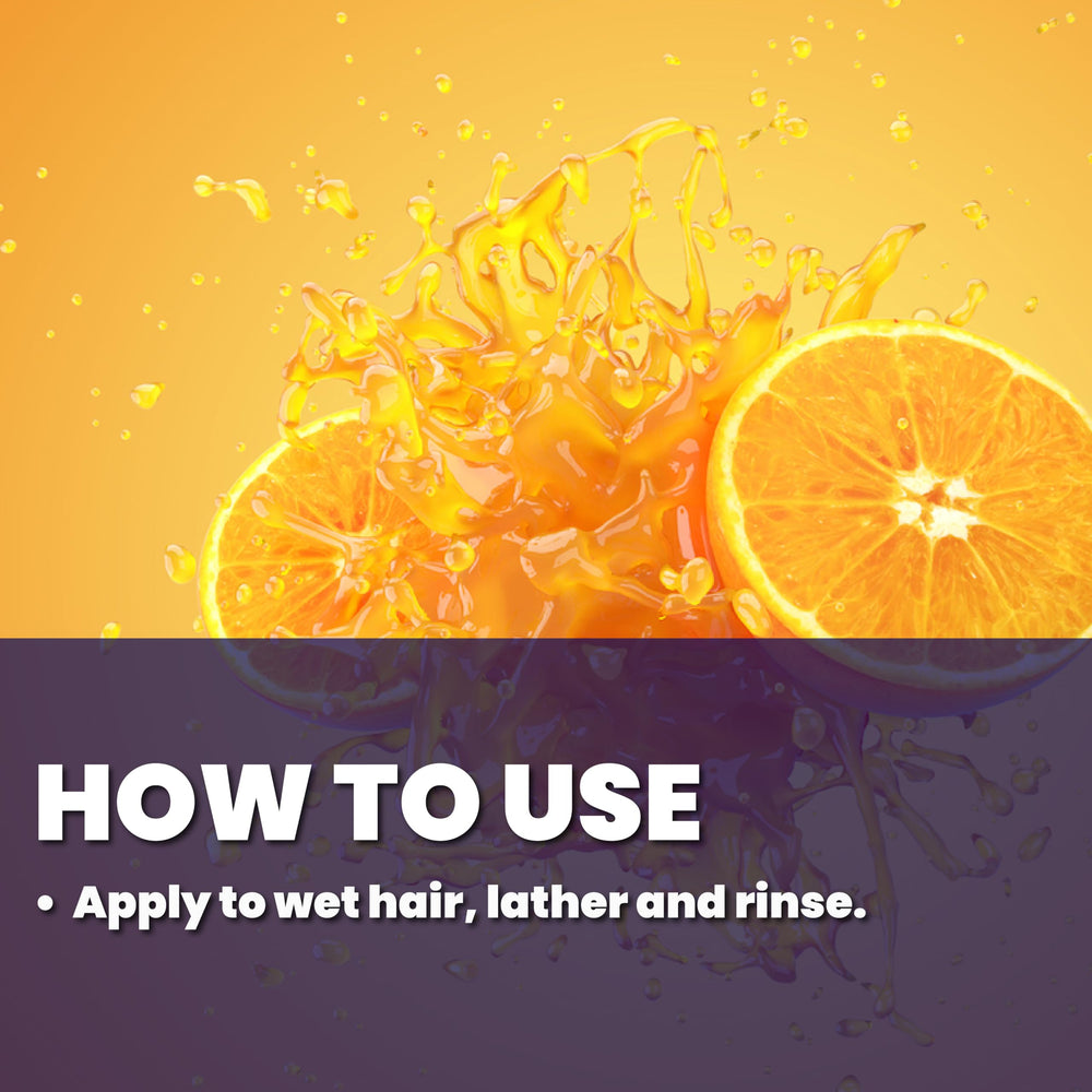 Great Clips Latitude bottle highlights vitamin B for stronger hair and healthy renewal.