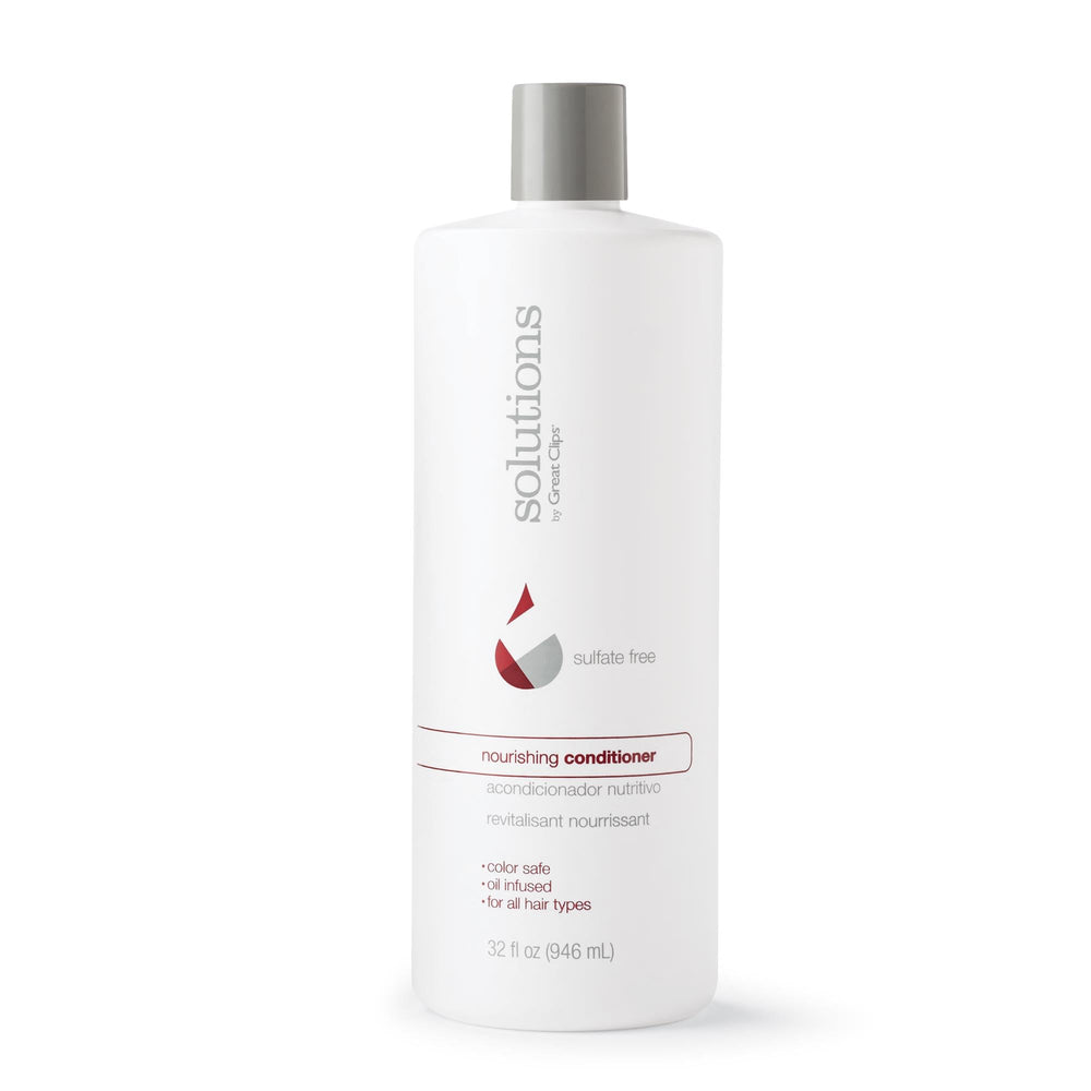 GREAT CLIPS Nourishing Conditioner bottle with argan oil for hydration