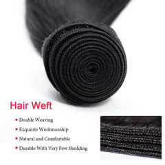 Great Grace natural black 1B bundle ready for styling and dye