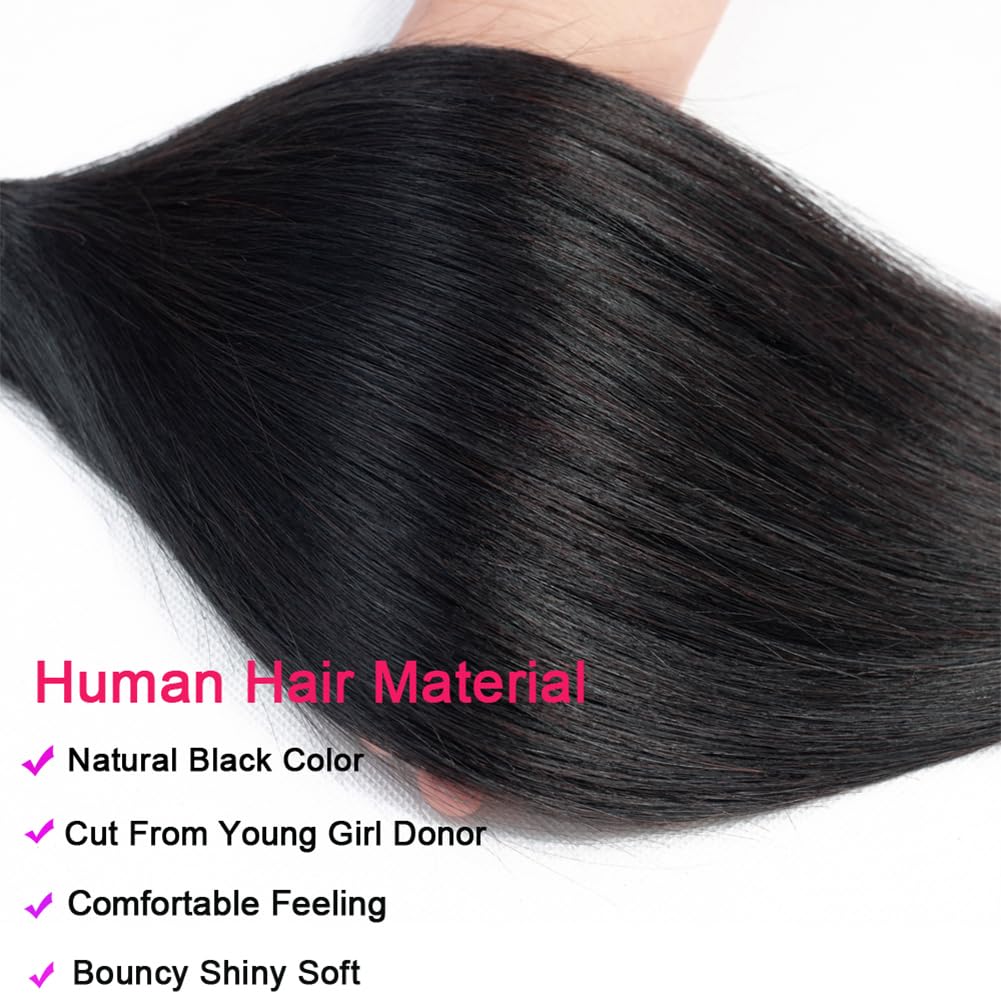 Great Grace straight bundles ideal for sew-ins, wigs, or ponytails
