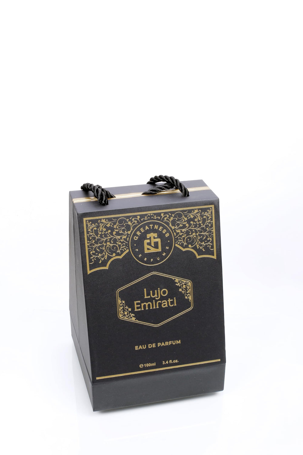 Greatness Lujo Emirati premium gift box and packaging.