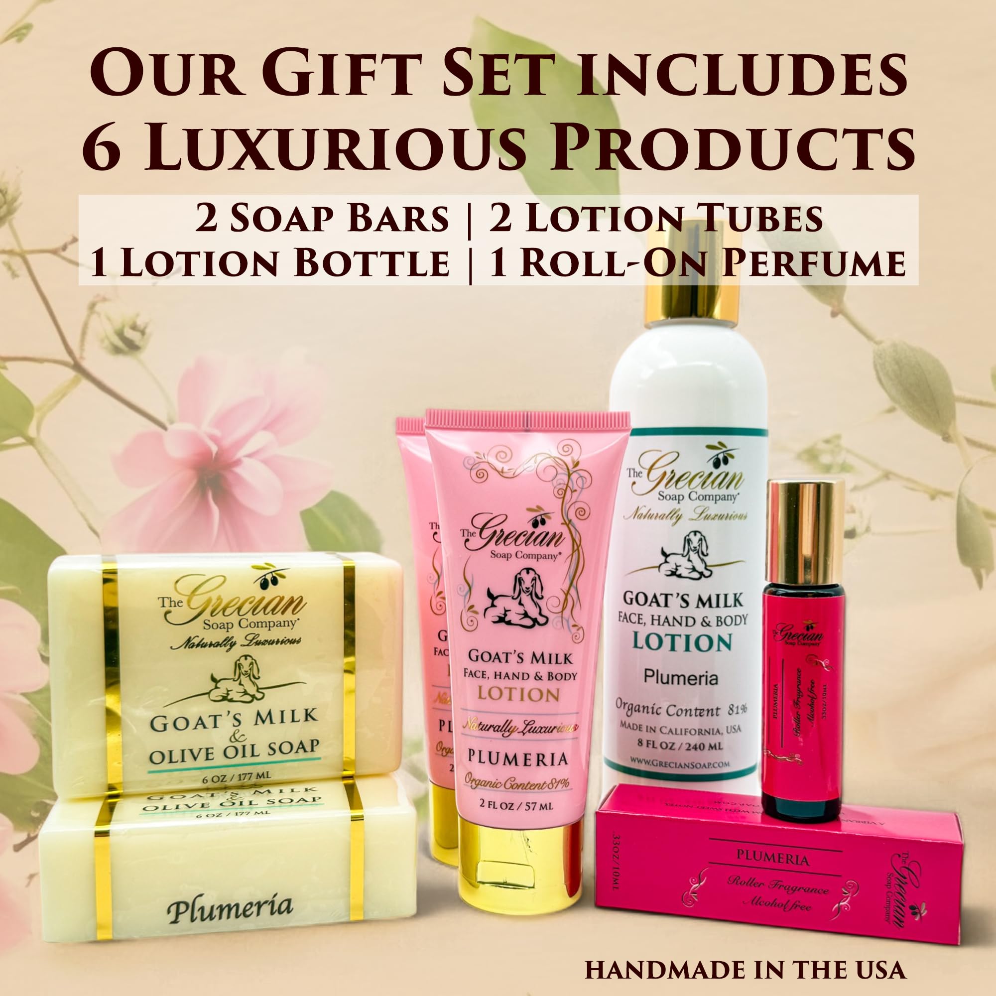 The Grecian Soap Company roll-on fragrance 10ml—light, lasting scent