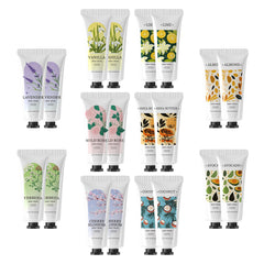 Green Canyon Spa hand cream 20-pack tubes on display for gifting