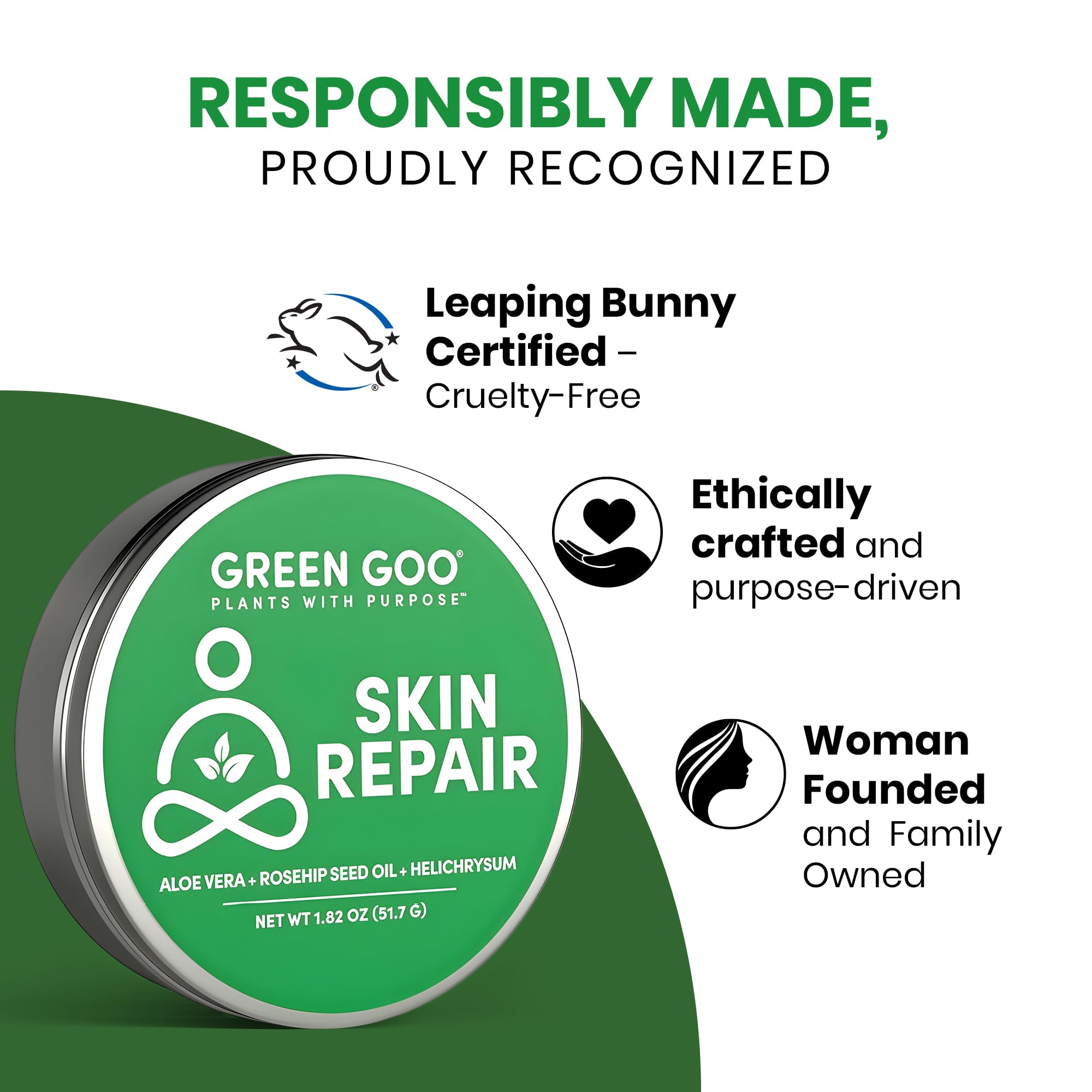 Green Goo Skin Salve after sun exposure for gentle relief