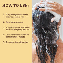 Green Leaf Naturals sulfate-free label close-up emphasizing gentle cleansing