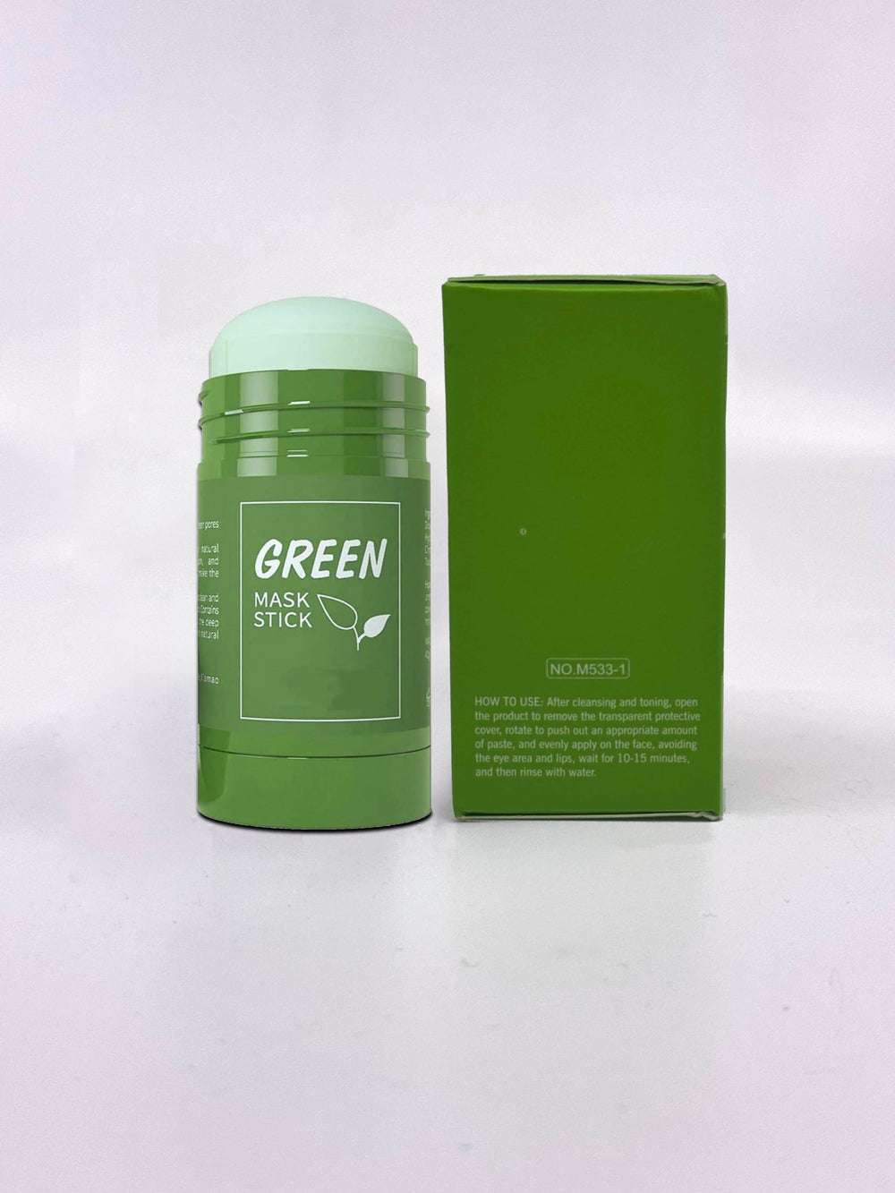 Green Mask Stick easy rinse application for quick care