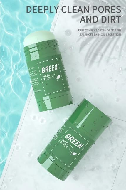 Green Mask Stick natural moisturizing formula nourishes skin