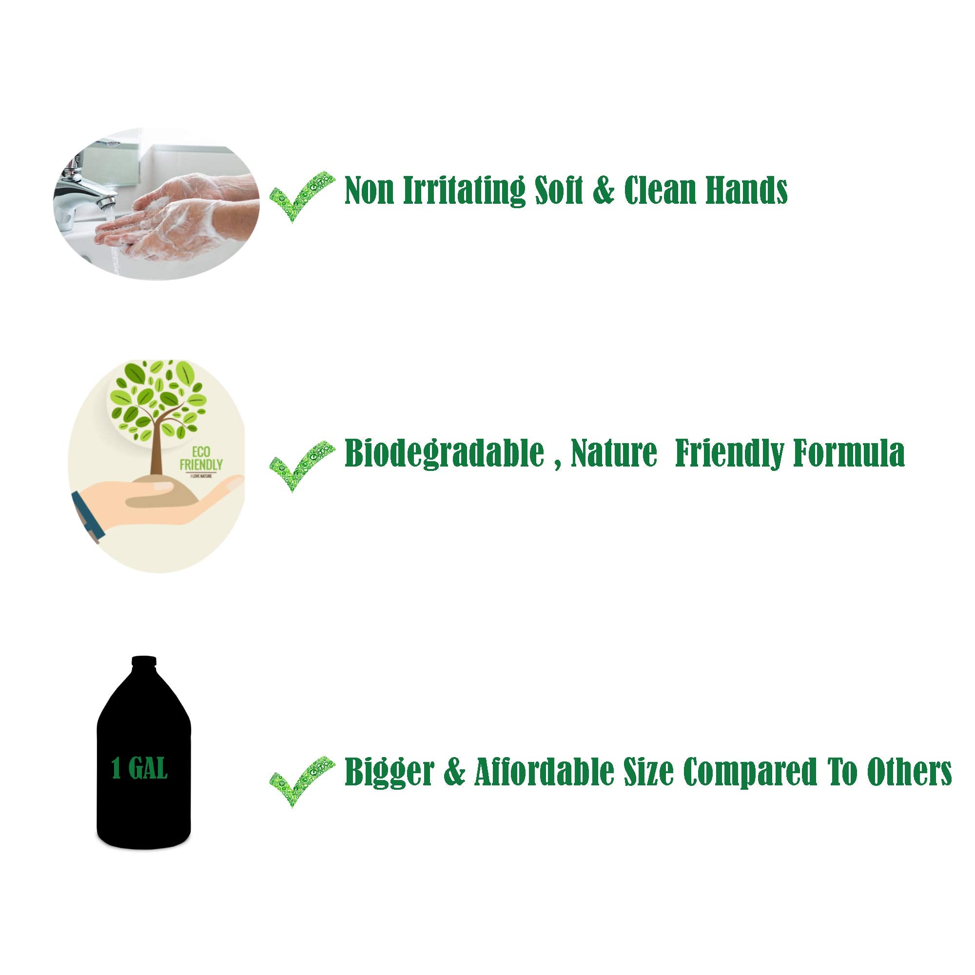 GreenFist plant-based hydration ingredients nourish skin while delivering creamy foam.