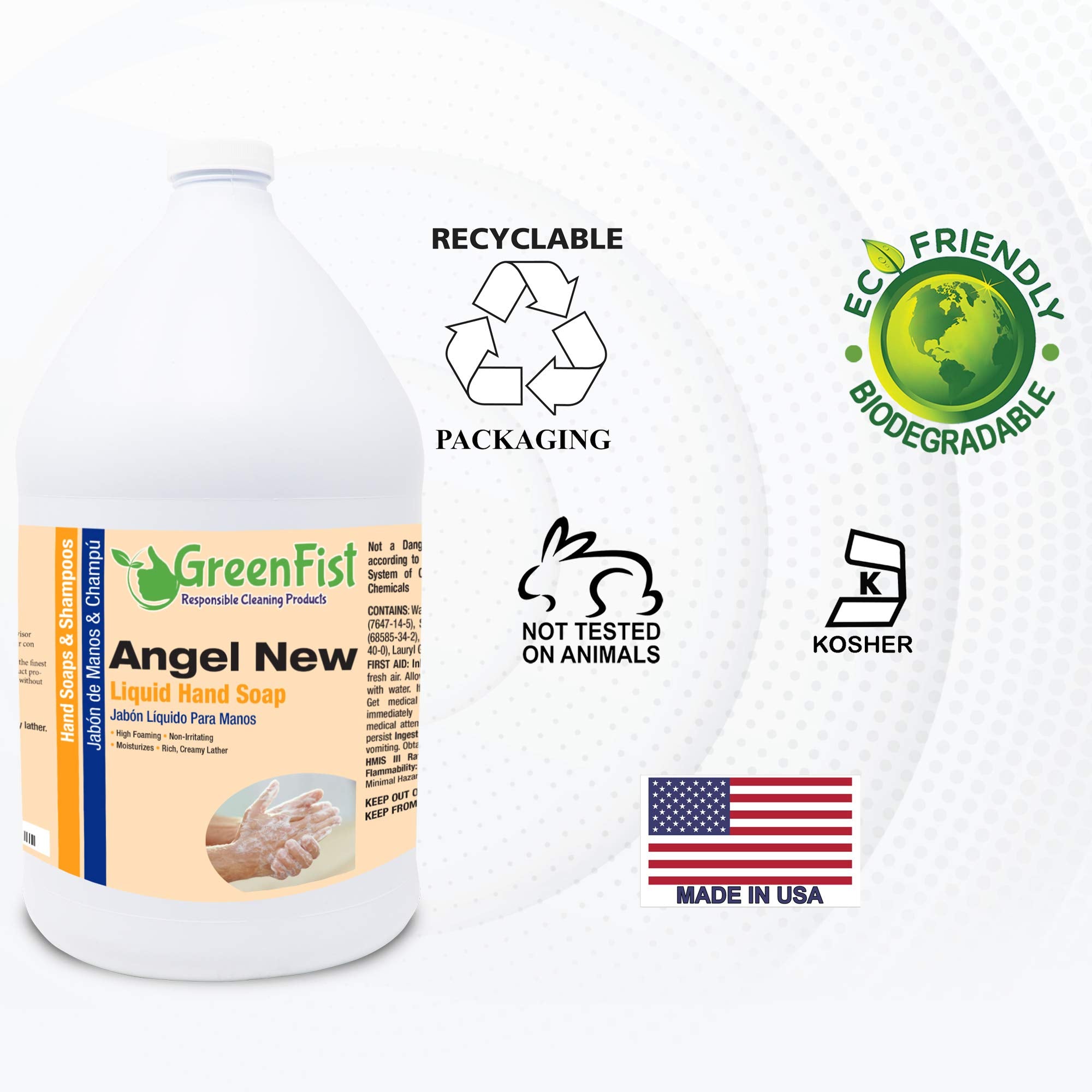GreenFist moisturizing wash leaves a soft skin feel after use.