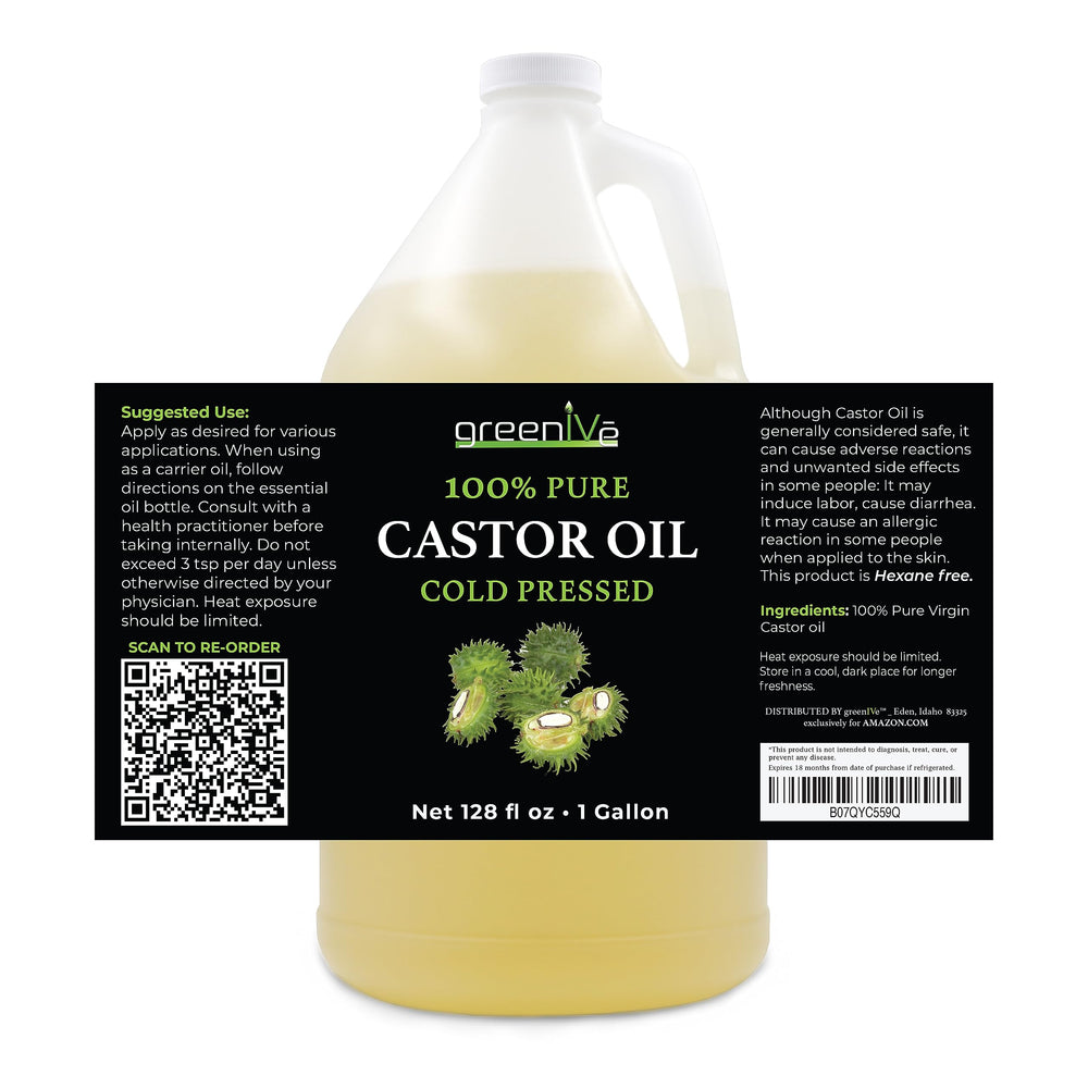 GreenIVe Castor Oil dropper and applicator ideal for brows and lashes.