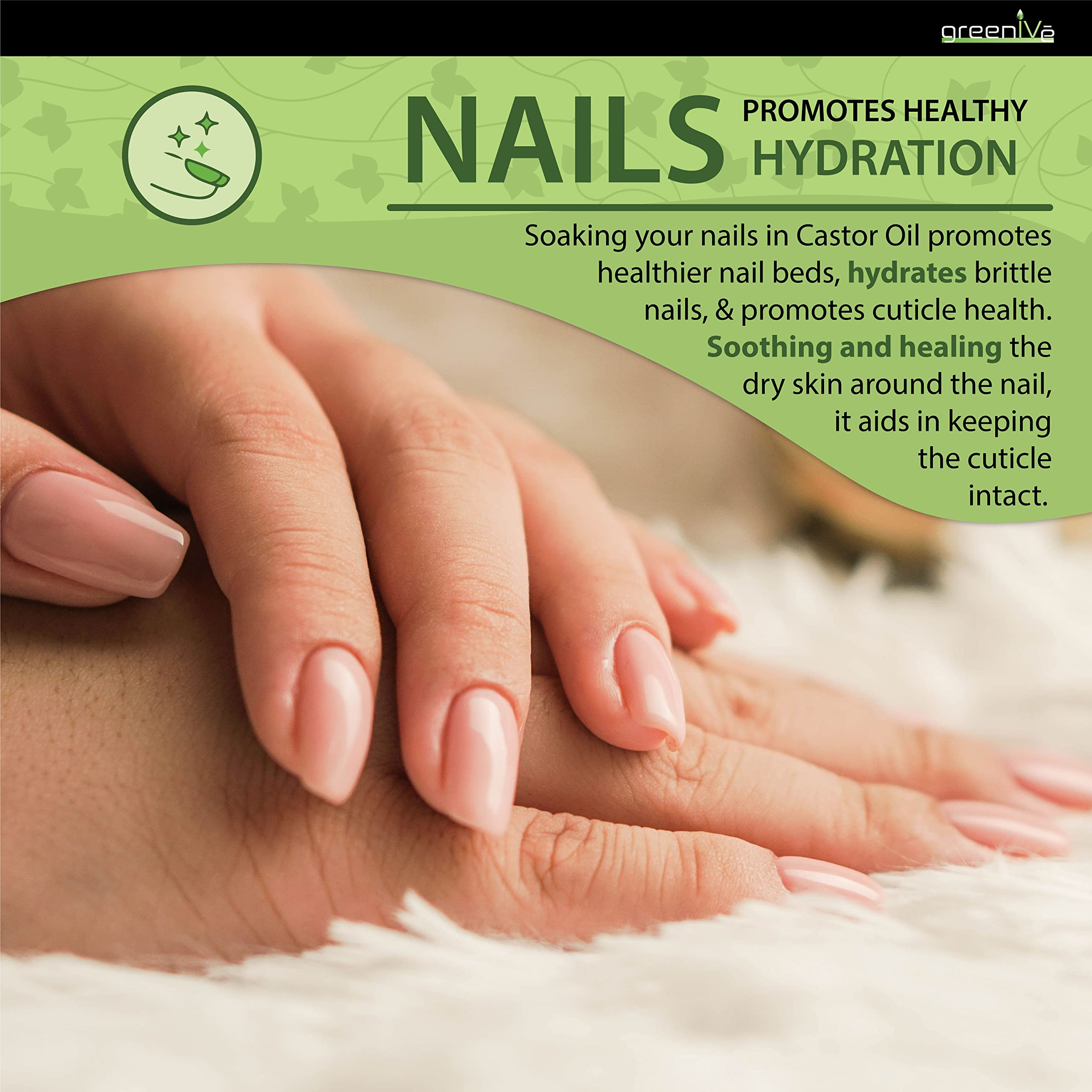 GreenIVe castor oil for detox wraps with thick golden texture