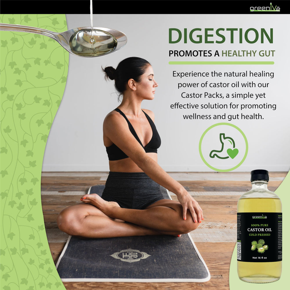 GreenIVe castor oil nail and cuticle oil for care