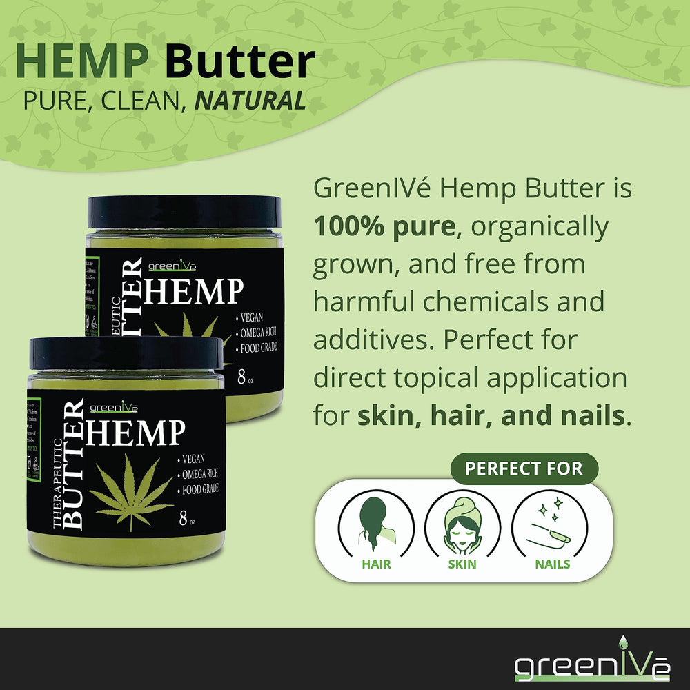 Ingredients panel highlights omega-3 and omega-6 fats with vitamin E in GreenIVe butter.