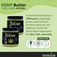 Ingredients panel highlights omega-3 and omega-6 fats with vitamin E in GreenIVe butter.