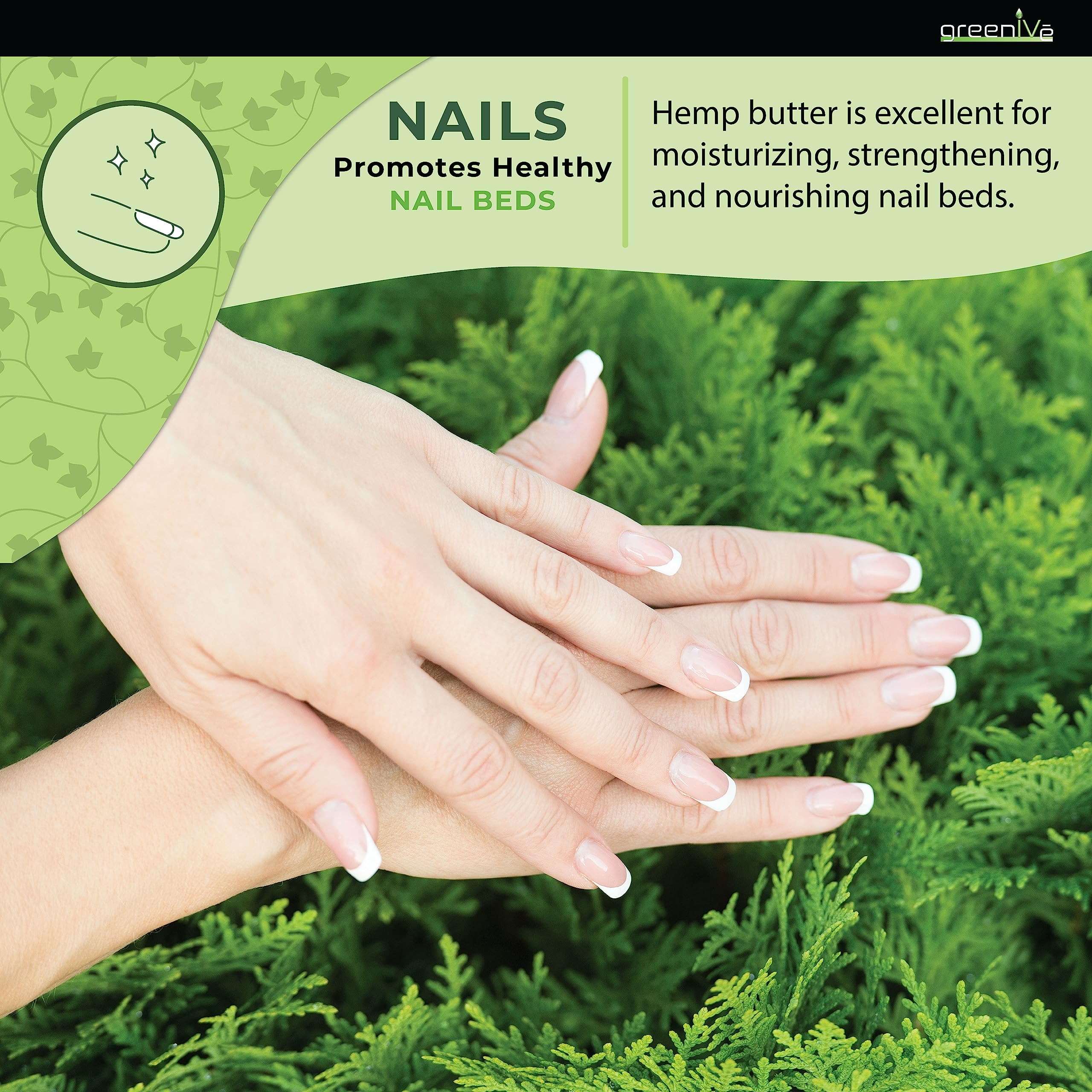 USA grown hemp source imagery indicating domestically grown hemp for GreenIVe butter.