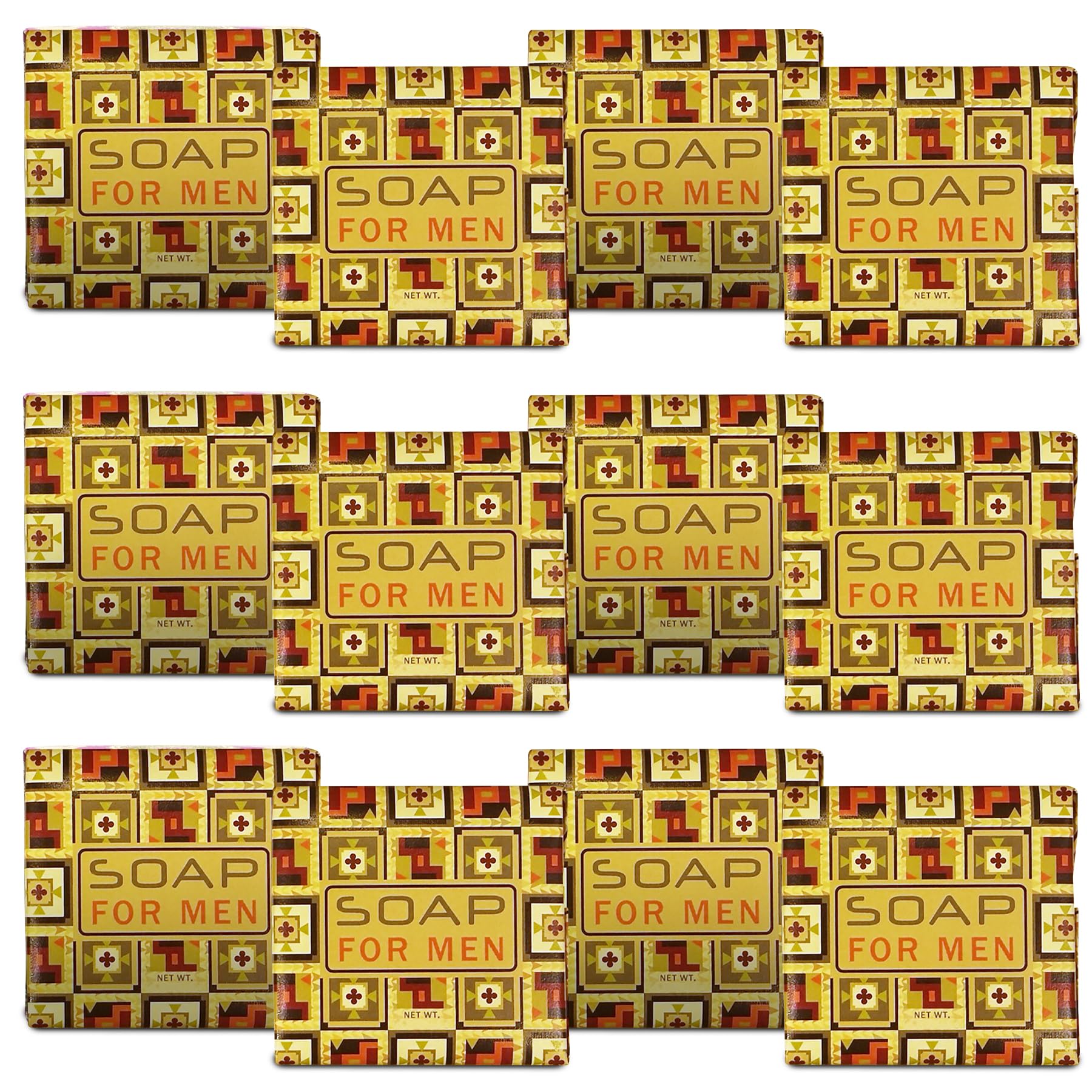 Greenwich Bay 12-pack 1.9oz soap bars neatly arranged for hotel guest bathrooms.