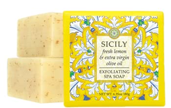 Greenwich Bay Destination Exfoliating Spa Soap Fiji—coconut milk and honey for nourishing lather