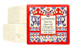 Greenwich Bay Destination Exfoliating Spa Soap Tahiti—grapefruit and coconut for tropical lift