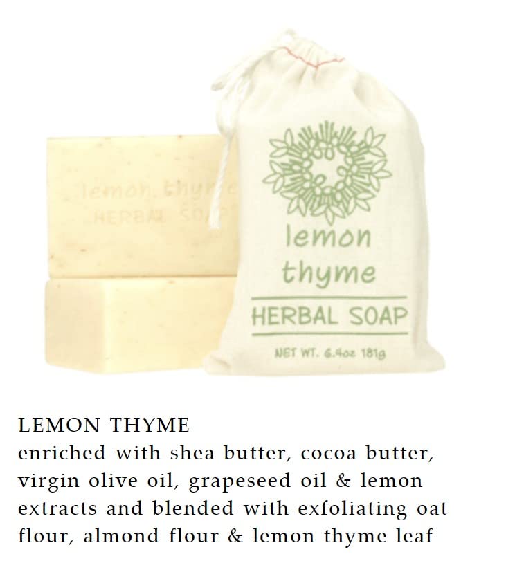 Greenwich Bay Herbal Bar Soap Lavender Sage delivers calming floral scent for soothing skin.