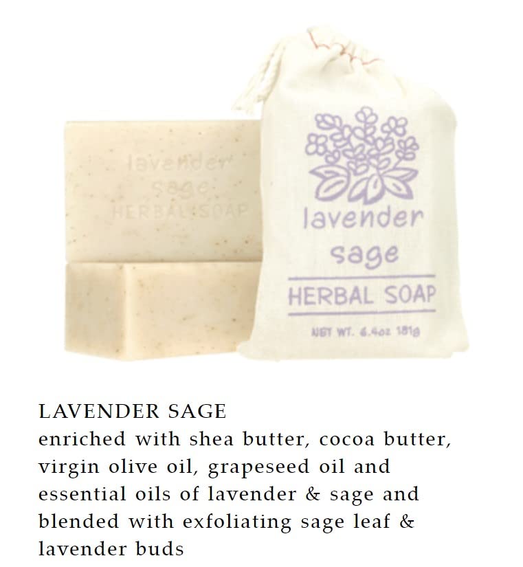 Greenwich Bay Herbal Bar Soap Vanilla Bourbon provides warm, comforting aroma with rich lather.