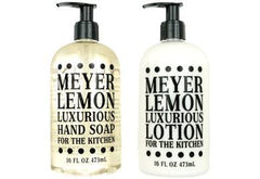 Greenwich Bay Kitchen Collection Bundle Meyer Lemon Hand Soap and Lotion for refreshed hands and hydrated skin
