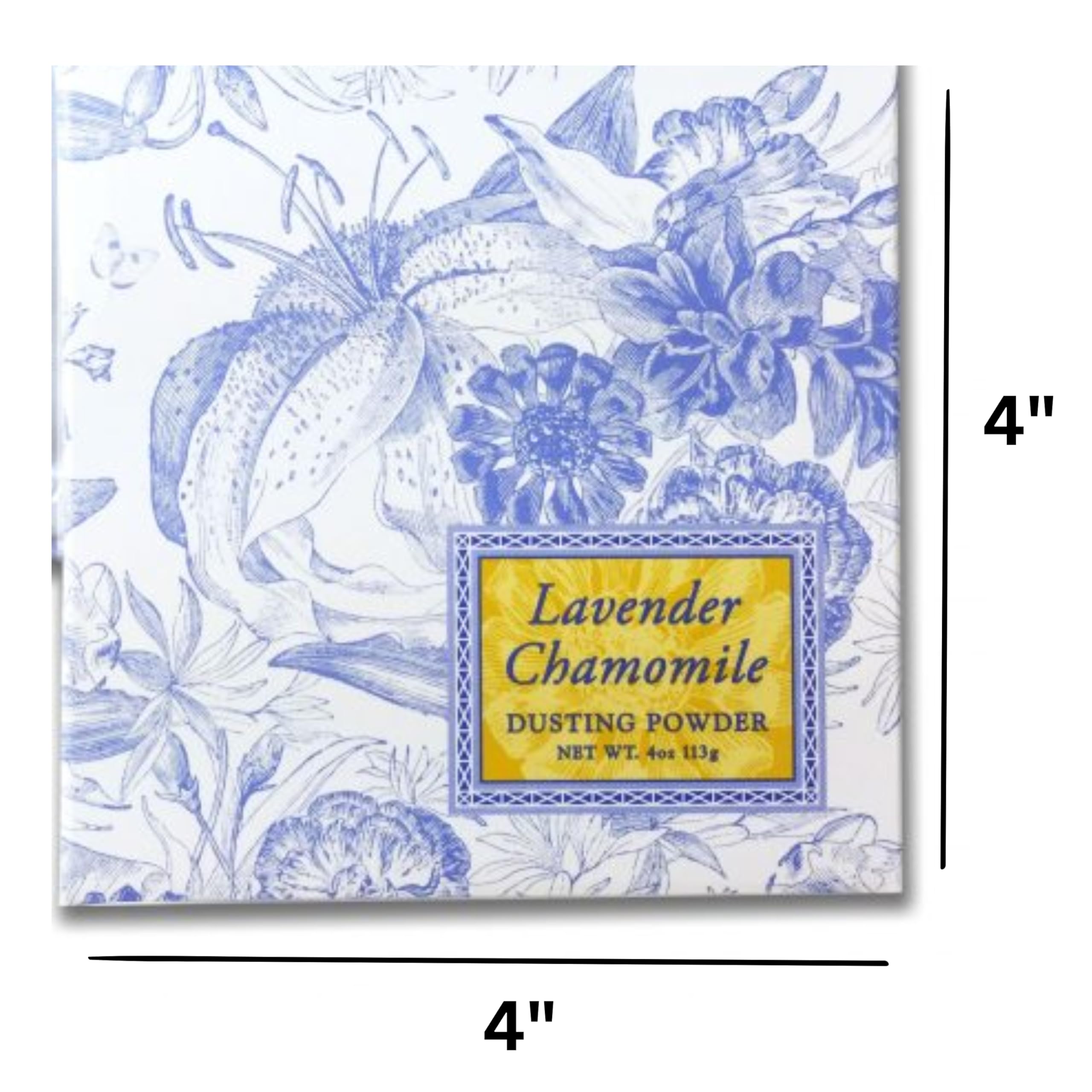 Greenwich Bay Lavender Chamomile Dusting Powder talc-free formula for gentle skin care