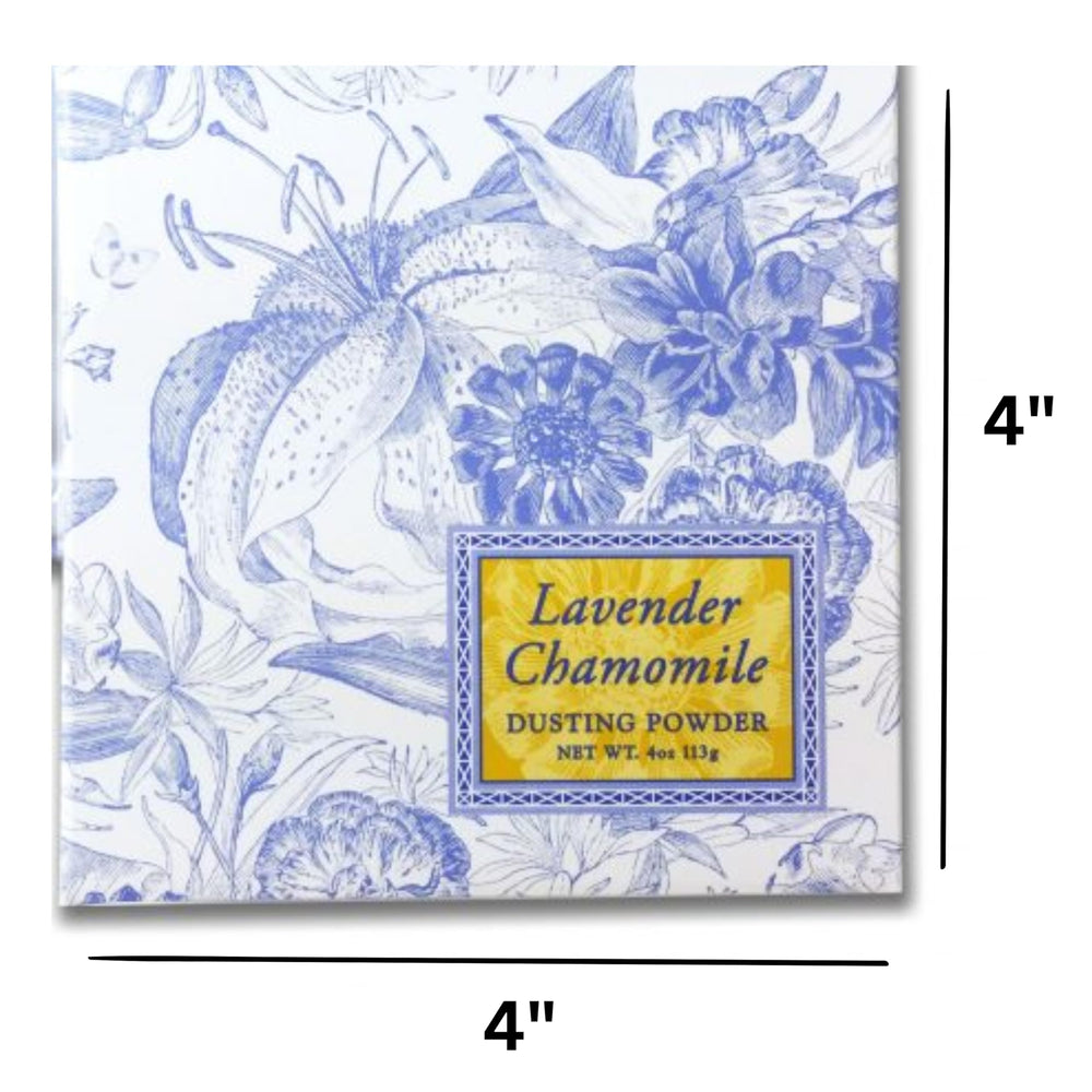 Greenwich Bay Lavender Chamomile Dusting Powder talc-free formula for gentle skin care