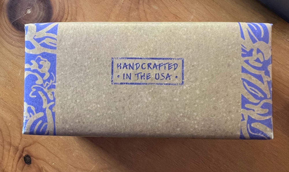 Creamy lather expected from Greenwich Bay Lavender Thyme bar for daily cleansing.