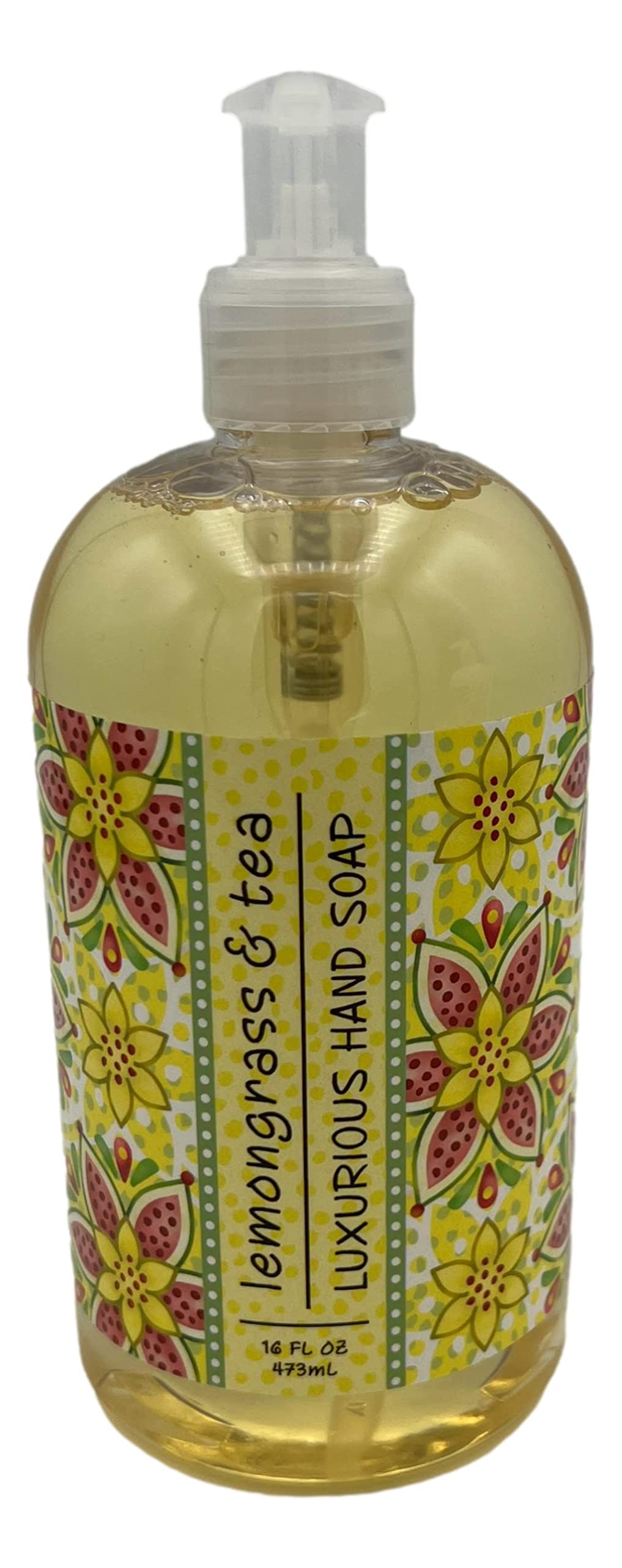 Greenwich Bay Lemongrass Tea Shea Butter Lotion bottle delivering quick-absorb hydration