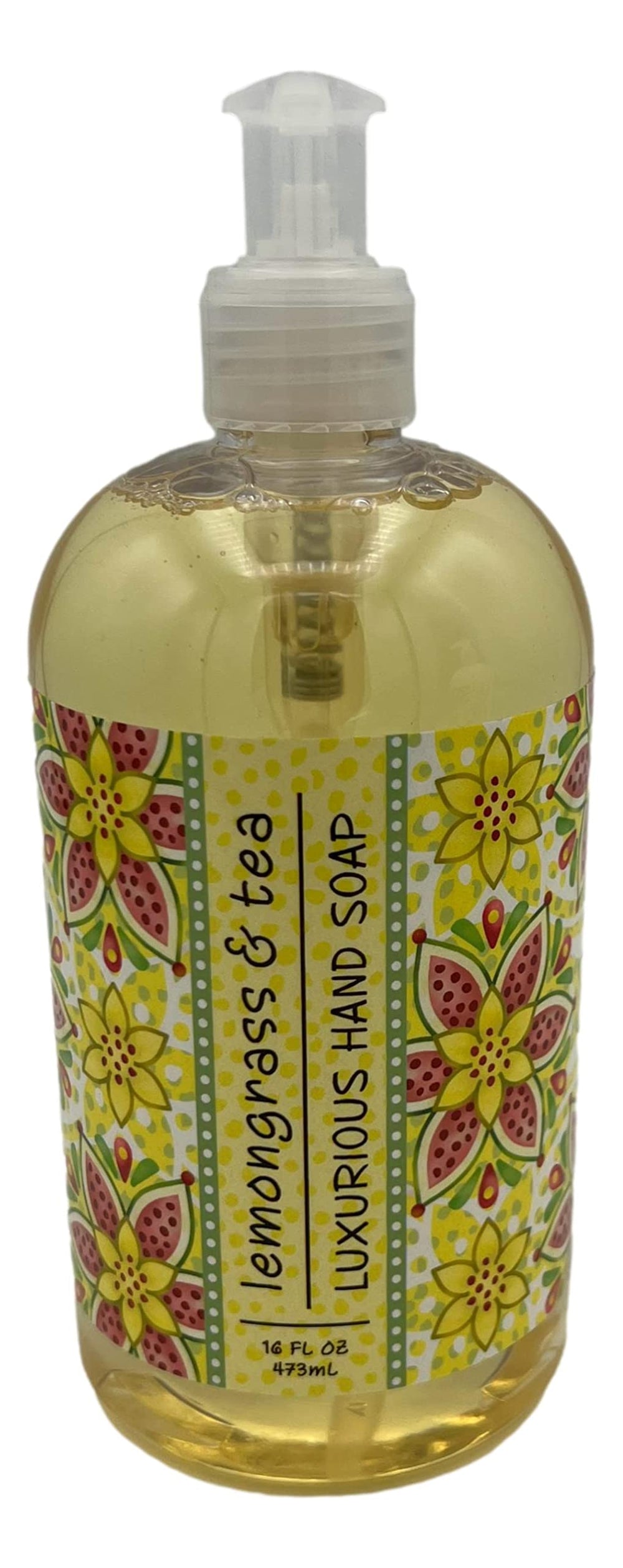 Greenwich Bay Lemongrass Tea Shea Butter Lotion bottle delivering quick-absorb hydration