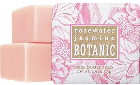 Greenwich Bay Soap Passion Flower Olive Oil mini bar nourishes dry skin.
