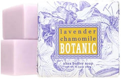 Greenwich Bay Soap Rosewater Jasmine mini bar refreshes senses while hydrating skin.