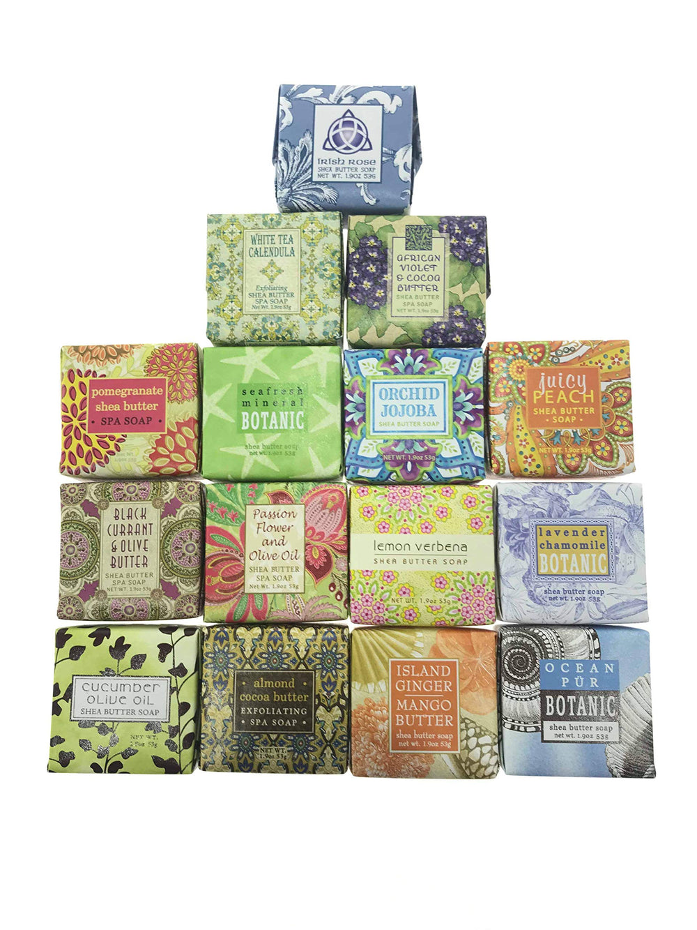 Greenwich Bay Soap Sampler African Violet: calming fragrance for a pampering bath