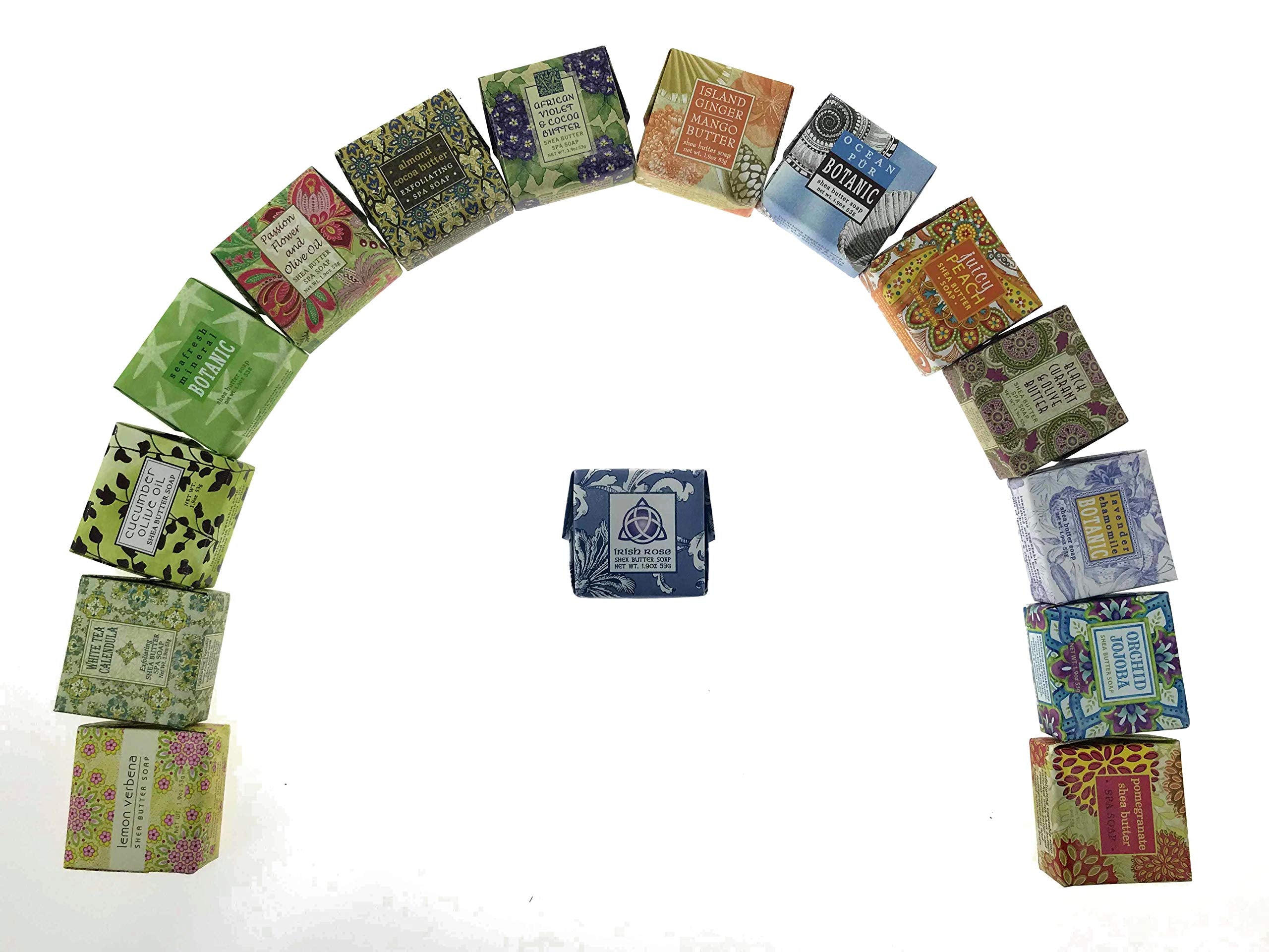 Greenwich Bay Soap Sampler Passion Flower: uplifting aroma for a refreshing routine