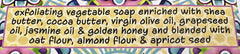 Triple-milled Greenwich Bay soap bar delivers fragrant moisture and subtle exfoliation daily.