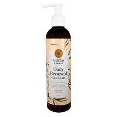 Griffin Remedy Daily Conditioner bottle featuring sea buckthorn and orange oil for balanced, nourished hair