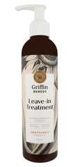 Griffin Remedy Leave-In bottle pump ready for easy daily conditioning.