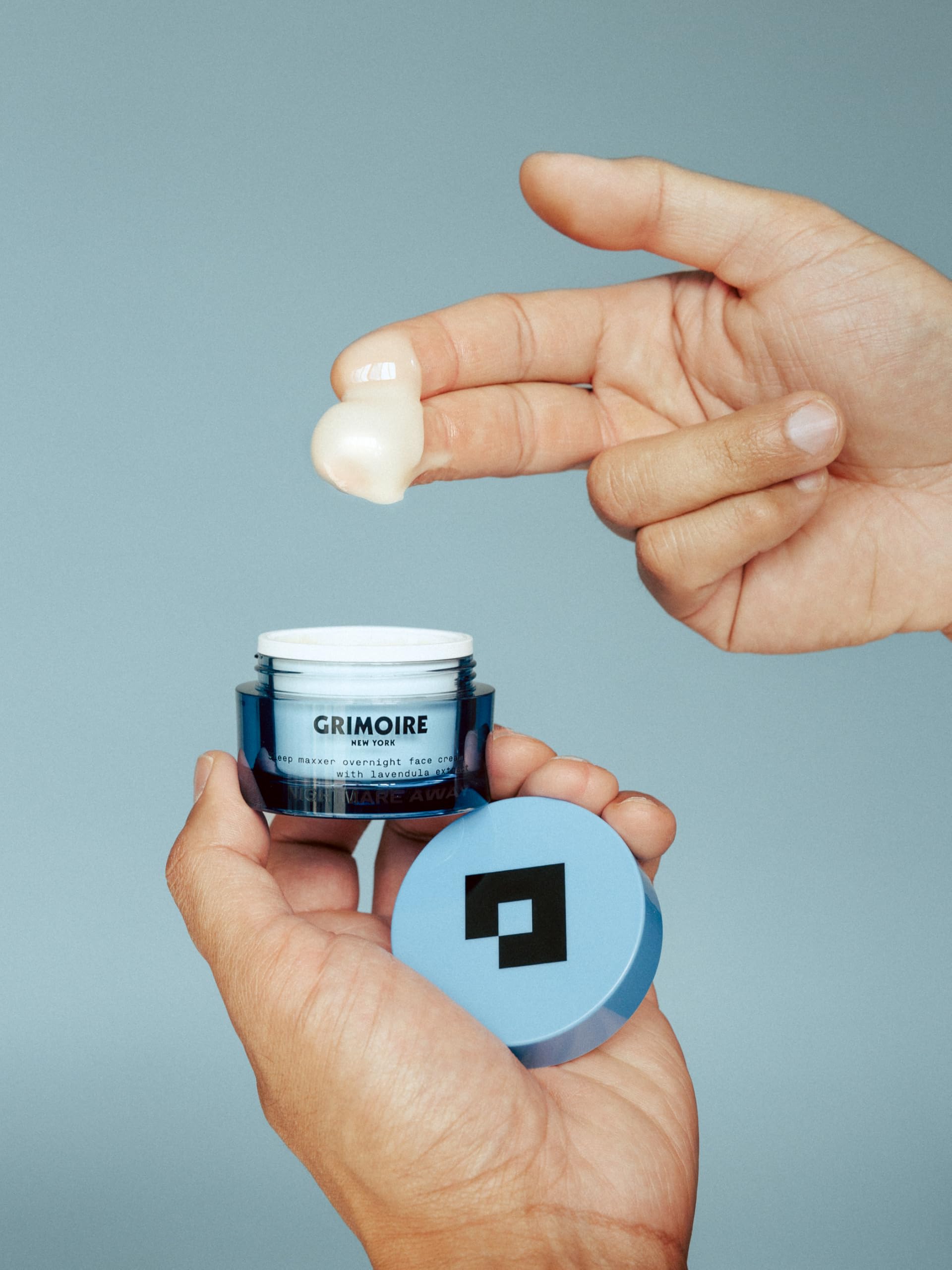 Grimoire New York Overnight hydration glow hints a refreshed morning look