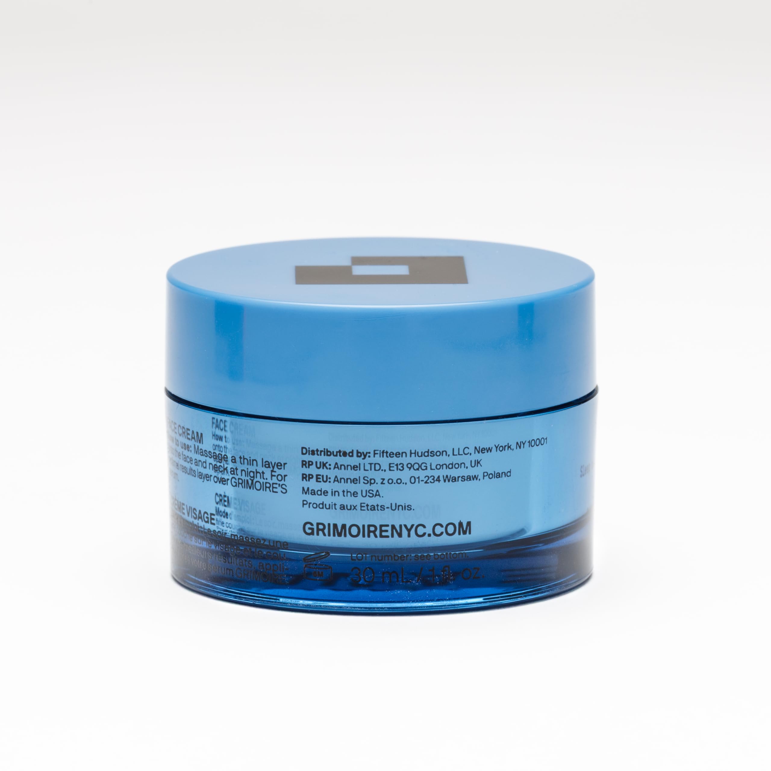 Grimoire New York Shea butter cream texture shows rich yet non-greasy hydration