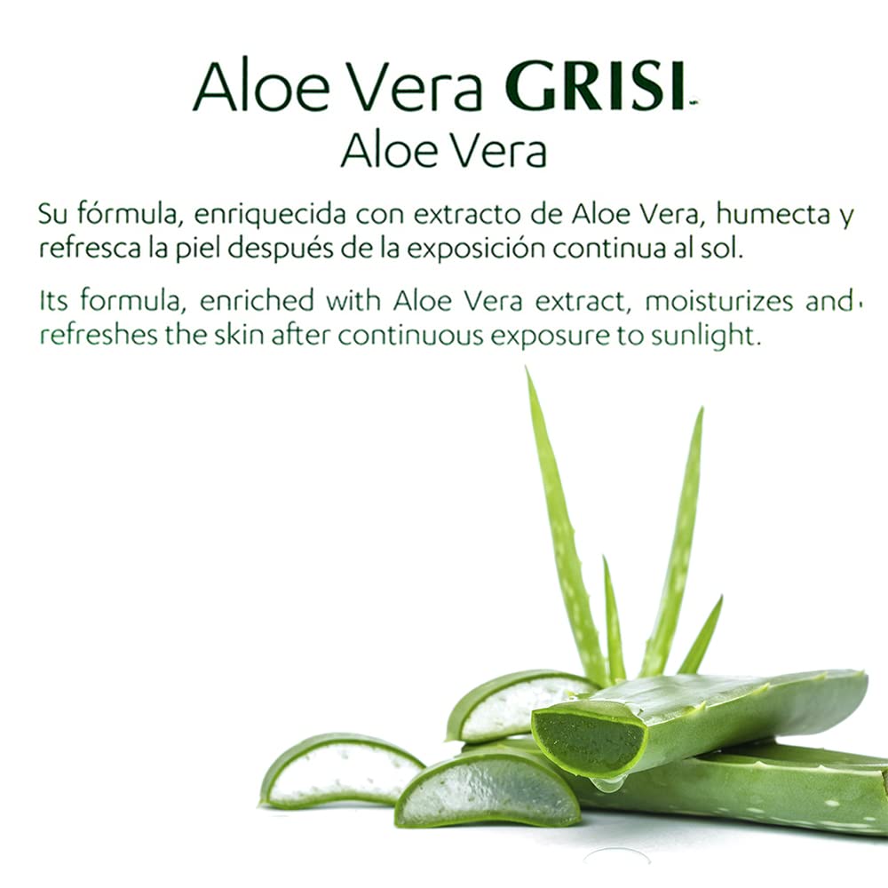 Grisi Aloe Vera packaging outer box highlighting the two-pack.