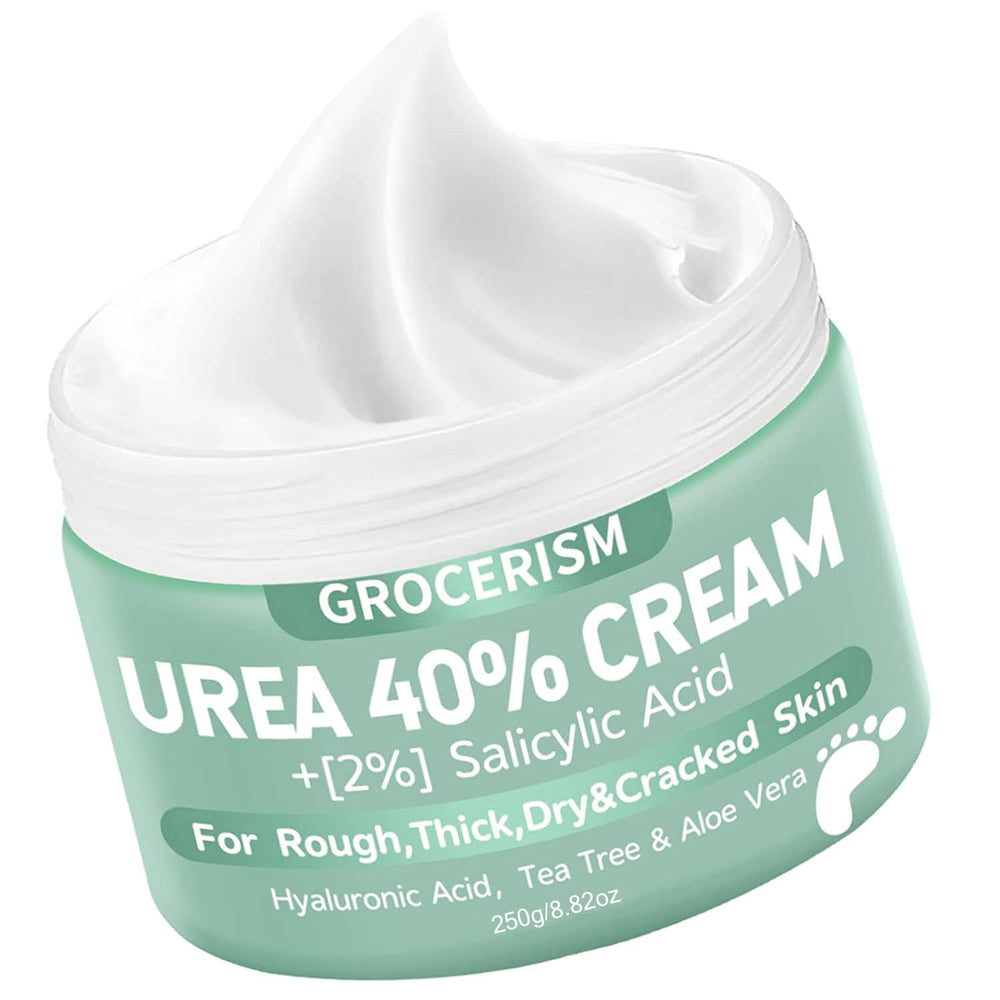 Grocerism Urea Cream 40% softens calluses for smoother feet and hands